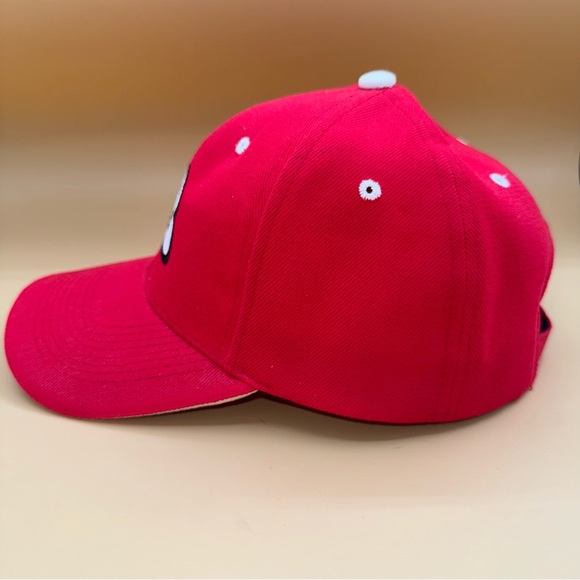 Dale Earnhardt Jr. NASCAR Red Baseball Cap Number 8 Embroidered Signature, EUC‎ - Picture 3 of 9